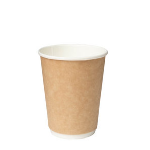 12oz Kraft Double Wall Hot Drink Cup - 400pk